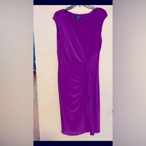 NWOT Ralph Lauren 3qtr length dress in size 14 made from import materials